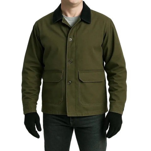 Jason Clarke The Last Frontier Green Jacket