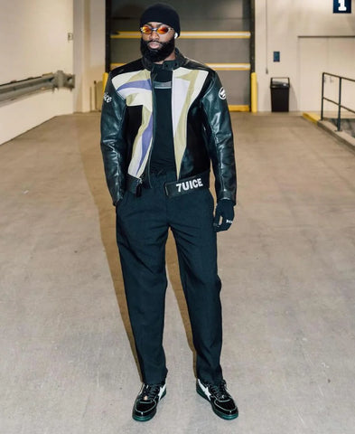 Jaylen Brown 7uice x Vanson Leather Jacket