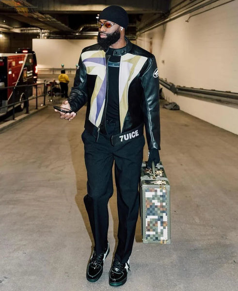 Jaylen Brown 7uice x Vanson Leather Jacket