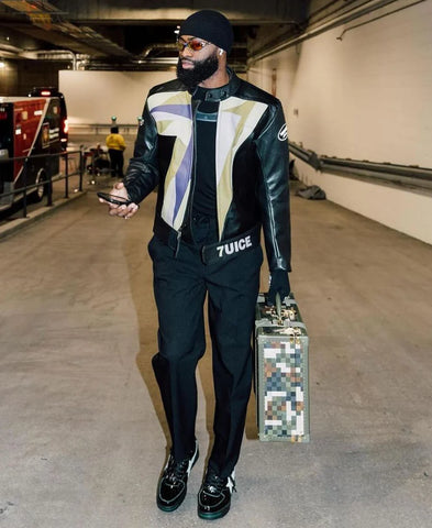 Jaylen Brown 7uice x Vanson Leather Jacket