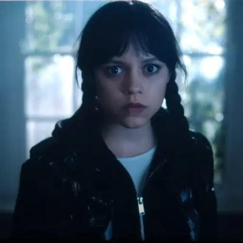 Jenna Ortega Wednesday Season 2 Black Puffer Jacket