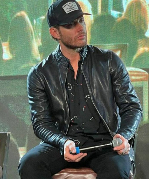 Countdown 2025 Jensen Ackles Leather Jacket