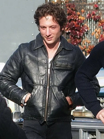 Jeremy Allen White Deliver Me From Nowhere Black Jacket