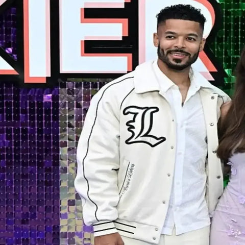 Jeremy Lynch Freakier Friday 2025 UK Premiere White Jacket