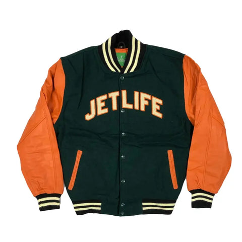 Jet Life Varsity Bomber Jacket