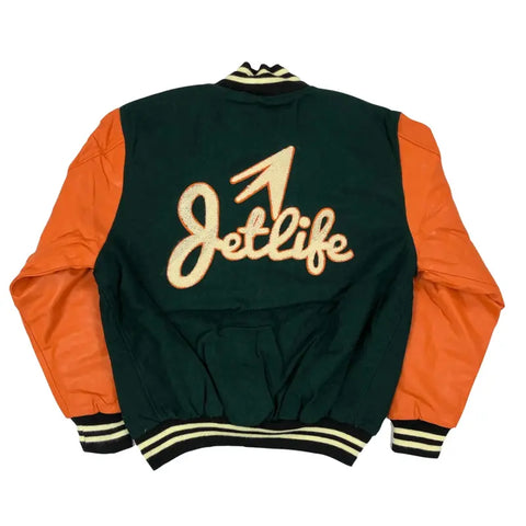 Jet Life Varsity Bomber Jacket