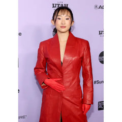 Ji-young Yoo Freaky Tales Leather Coat