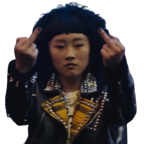 Ji young Yoo Freaky Tales Tina Studded Leather Jacket