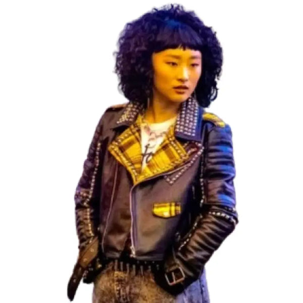 Ji young Yoo Freaky Tales Tina Studded Leather Jacket