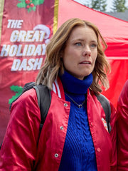 Jingle Bell Run 2024 Ashley Williams Red Jacket