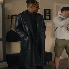 Jodolo Shoresy 2025 Leather Trench Coat