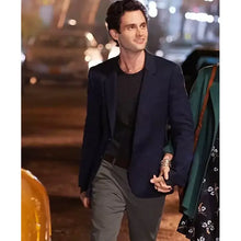 Penn Badgley You Joe Goldberg Blue Blazer