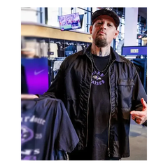 Joel Madden Black Satin Jacket