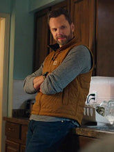 Animal Control S01 Frank Shaw Brown Vest