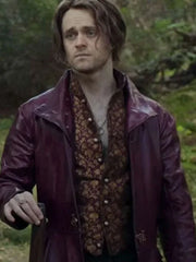 The Witcher S03 Joey Batey Leather Coat