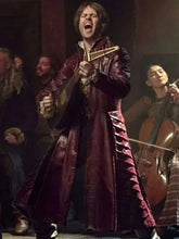 The Witcher S03 Joey Batey Leather Coat