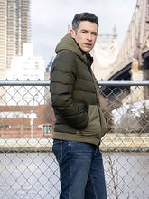 FBI S06 Stuart Scola Green Puffer Jacket