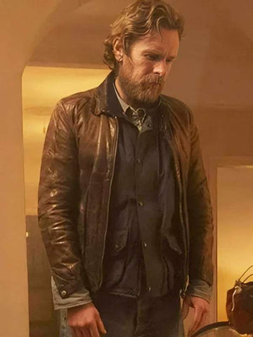 John Sweeney Until I Kill You S01 Brown Leather Jacket