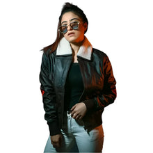 Jokers Wild Harley Quinn Bombshell Shearling Jacket