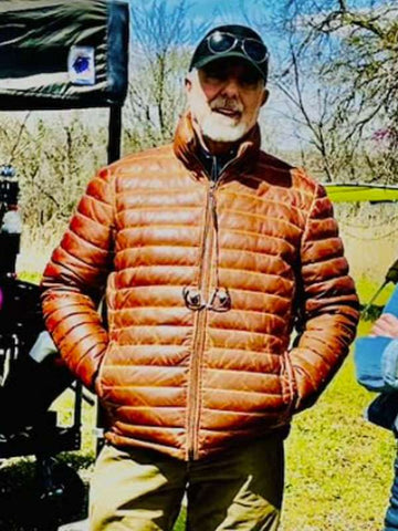Jon Avnet The Last Rodeo Brown Leather Jacket