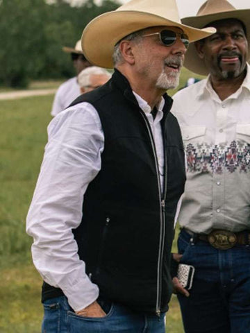 Jon Avnet The Last Rodeo  Black Vest