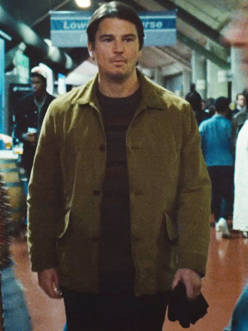 Trap 2024 Josh Hartnett Brown Jacket