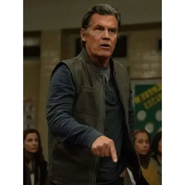 Josh Brolin Weapons Green Vest