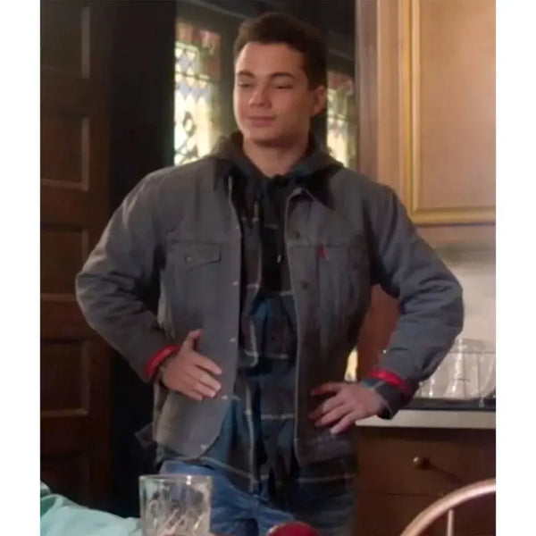 Josh Escayg Ghoster Grey Cotton Jacket