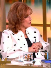 Joy Behar The View Grommet White Jacket