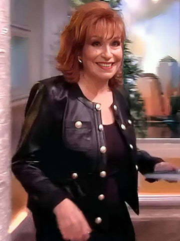 Joy Behar The View  Leather Jacket