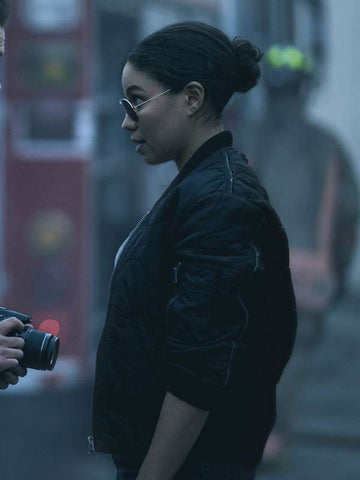 Smoke Jurnee Smollett Bomber Jacket