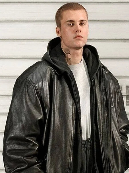 Justin Bieber Black Jacket