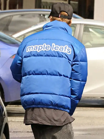 Justin Bieber 2023 Toronto Maple Leafs Jacket