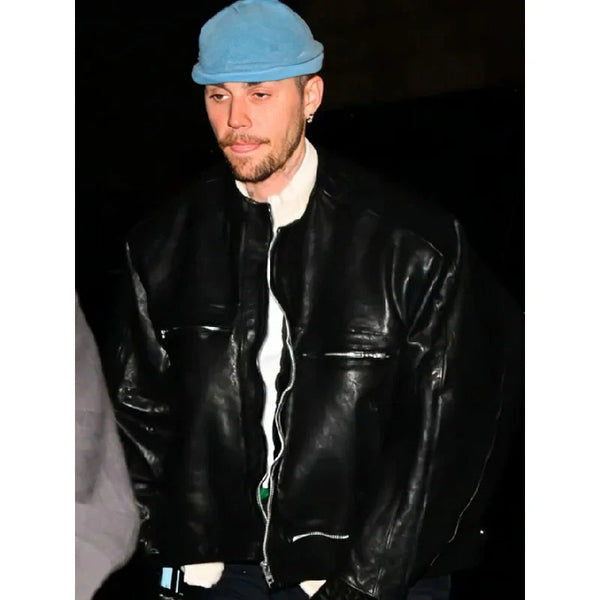 NYC 2025 Justin Bieber Leather Jacket