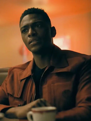 Umbrella Academy S03 Marcus Leather Jacket