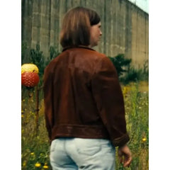 Jutta Zelinski Kleo S02 Brown Leather Jacket