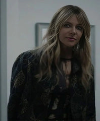 Kaitlin Olson High Potential Black Cotton Coat