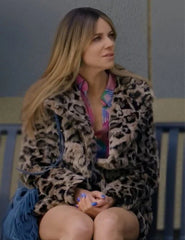 Kaitlin Olson High Potential Leopard Coat