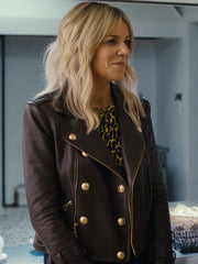 Hacks S03 Kaitlin Olson Leather Jacket