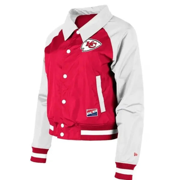 Kansas City Chiefs Coaches Red Satin Jacket