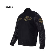 Kansas City Chiefs Black Wool Varsity Jacket