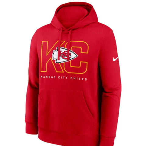 Red Busted Play Club Kansas City Chiefs Hoodie