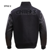 Kansas City Chiefs Black Wool Varsity Jacket