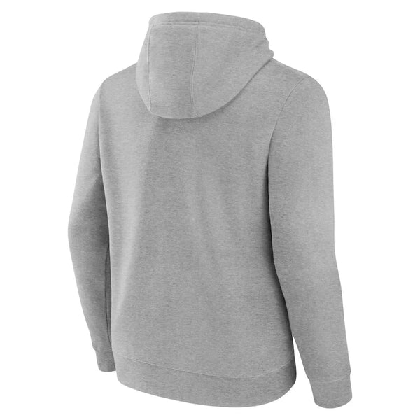 Kansas City Chiefs Fanatics Heather Gray Pullover Hoodie