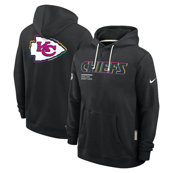 Kansas City Chiefs Black 2025 Dri-FIT Hoodie