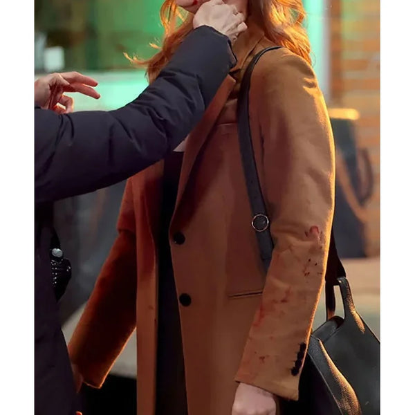 Karen Page Daredevil 2024 Brown Trench Coat