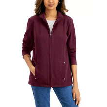 Karen Scott Women’s Mock-Neck Jacket