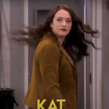 Kat Dennings Shifting Gears 2025 Velvet Blazer