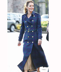 Kate Middleton Holland Cooper Tartan Coat