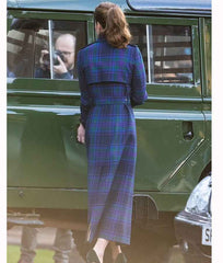 Kate Middleton Holland Cooper Tartan Coat